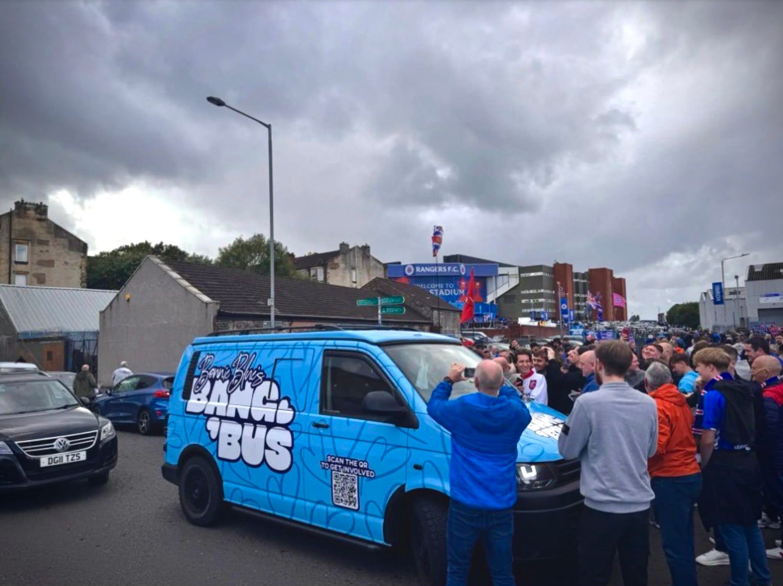 Bonnie Blue's 'bang bus' breezes into town