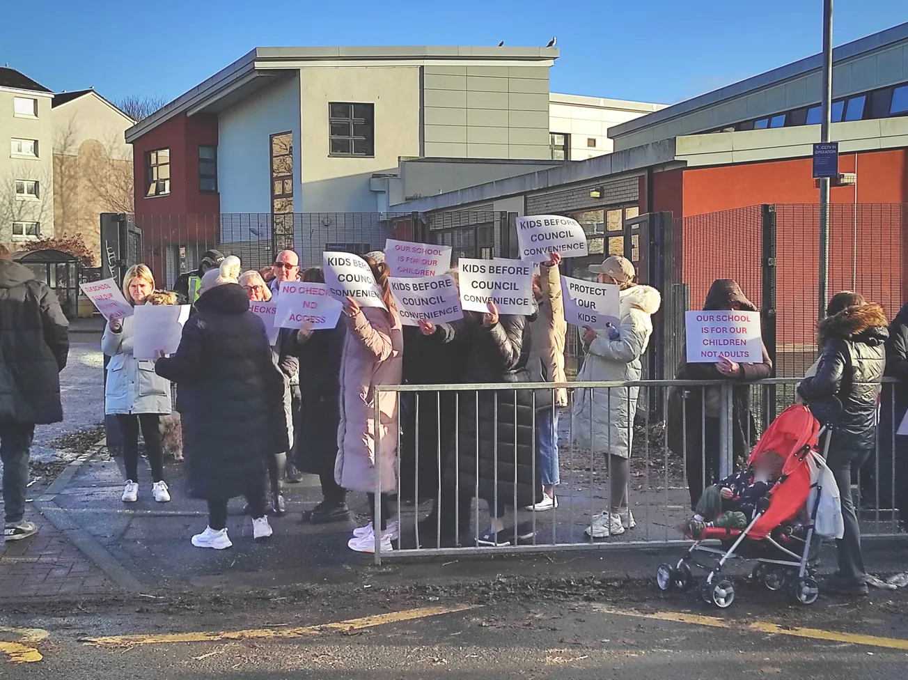 School protests and anti-migrant paranoia in Dalmarnock